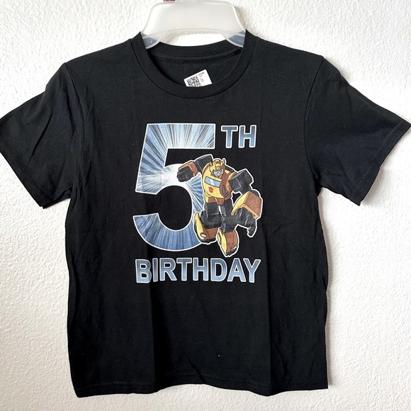 Boy Small Black “5Th birthday” TShirt
Brand New - Picture 1 of 3